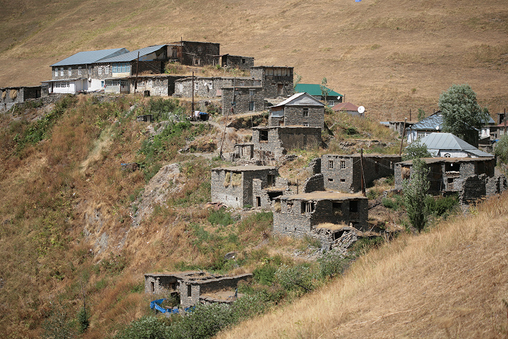 Kusur village in the Botlikh Region, Daghestan